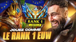 JOUEZ COMME LE RANK 1 EUW, ON DECORTIQUE TOUT! (C'est pas si dur...)