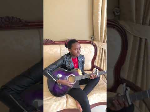 Nina Haja Na We - Abby Chams (Acoustic Cover) - Swahili Worship