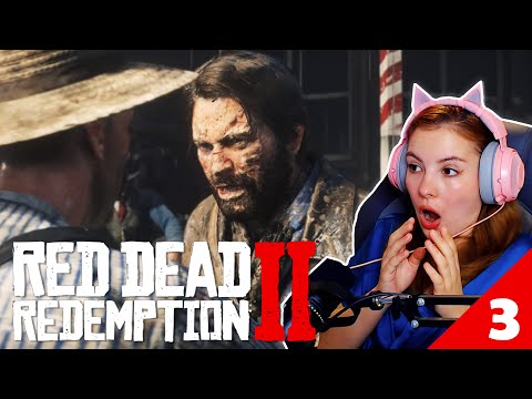 RED DEAD REDEMPTION 2 (PS5) // Blind Playthrough // Trouble in Valentine  - Part 3