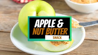 Healthy Snack Recipe I Apple and Nut Butter Dip
