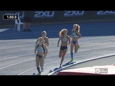 U16 Womens 800m - Final - 2018 Australian Junior Athletics Championships