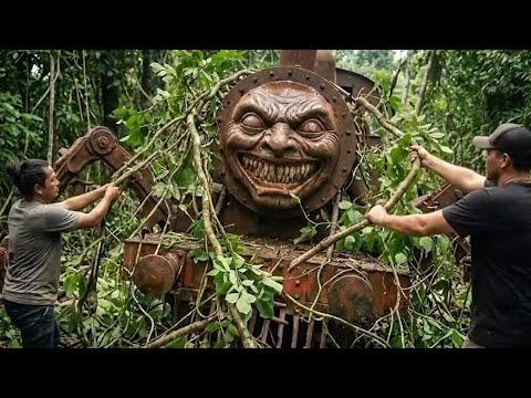 ASMR Car Restoration 😱 — I Found Thomas and Choo Choo Charles in a Post-Apocalyptic Desert