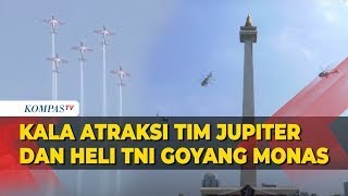 Download lagu [FULL] Atraksi Pesawat Jupiter Aerobatic hingga Aksi Helikopter Goyang Monas di HUT ke-78 TNI mp3