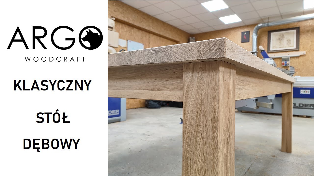 Watch 203 - Jak robię klasyczny dębowy stół now 203 - Jak robię klasyczny dębowy stół