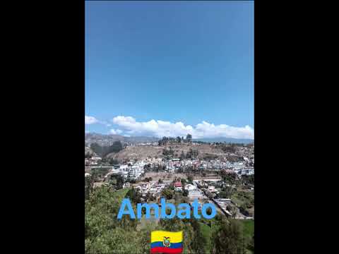 Ambato tierrita linda 🇪🇨🌎⛰️ #ecuador #viajes #turismo #ambato #parques #Tungurahua #paisajes #ciudad
