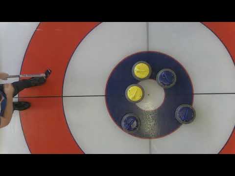 Karrick Martin trips over a rock