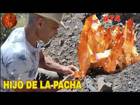 Descubro Piedra Preciosa NARANJA. Y otras Geodas exóticas! Aventura con HIJO DE LA PACHA #74