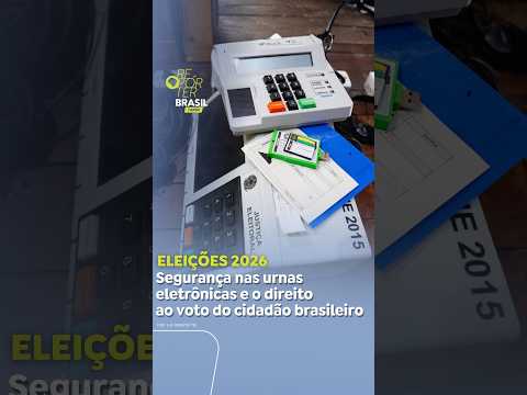 Eleições 2026: Segurança nas urnas eletrônicas e o direito ao voto do cidadão brasileiro