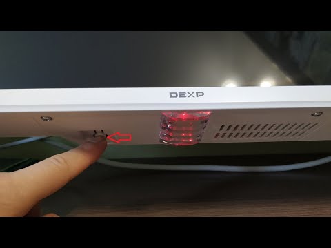 Как включить телевизор Dexp без пульта