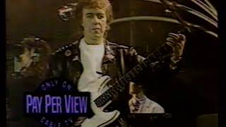 1989 Rolling Stones Terrifying PPV Guns -n- Roses  Eric Clapton TV Commercial