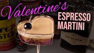 Bourbon Espresso Martini for Valentine’s Day