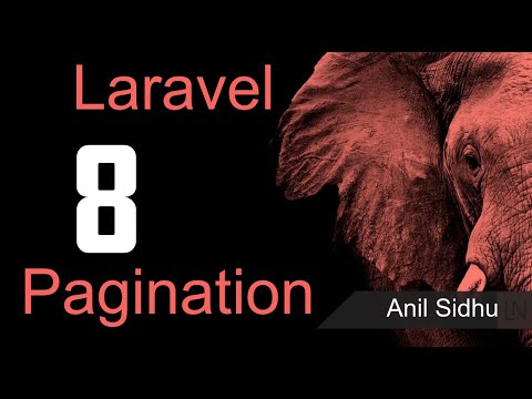 Laravel 8 tutorial Pagination with Database