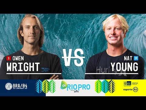 Owen Wright vs. Nat Young - Round Three, Heat 12 - Oi Rio Pro 2017