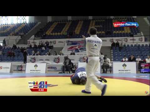 WORLD YOUTH AND JUNIORS SAMBO CHAMPIONSHIPS 2016 Akimenko Aleksejs LAT pat 1