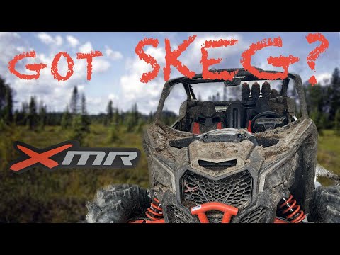 I took my NEW CAN-AM X3 XMR on a SKEG RUN!
