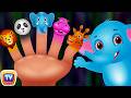 Finger Family Nursery Rhymes Animal Finger Family Songs Collection Learn Wild Animals ChuChuTV