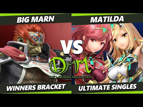 DAT MM 290 - BIG:MARN (Ganondorf) Vs. Matilda (Pyra Mythra) Smash Ultimate - SSBU