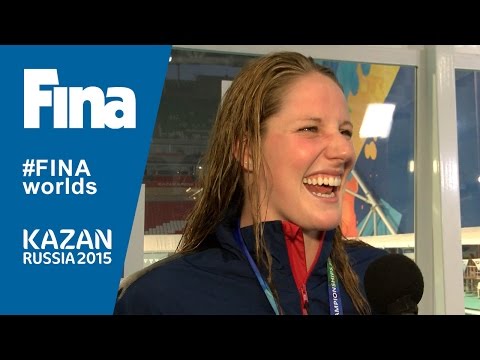 Missy Franklin: member of the winning team of Mixed 4x100m Free Relay (WR) in Kazan (RUS)