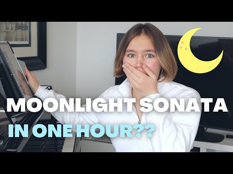 MASTERING?? 😳 MOONLIGHT SONATA IN ONE HOUR (EPIC FAIL 🥵) | PRACTICE WITH MARIYA