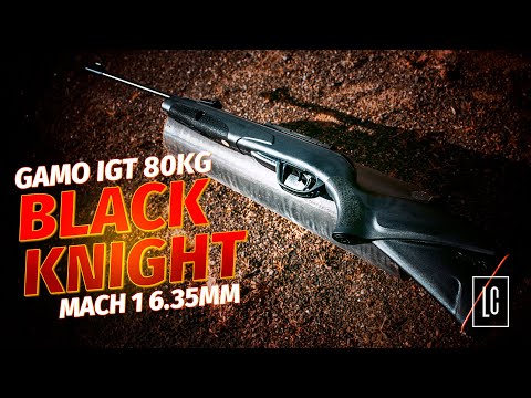 Carabina GAMO Black Knight MACH 1 6.35mmSistema IGT (gas ram) 80kg ????????????