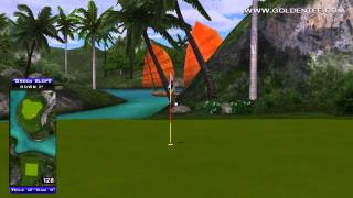 preview picture of video 'Golden Tee Great Shot on Pearl Lagoon!'