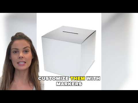 Cardboard Donation Box, Pack of 10