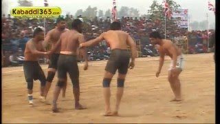 (1) Dhandowal (Nakodar) North India Kabaddi Federation Cup 11 Feb 2016