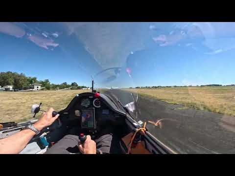 ASW 20 Takeoff from Boulder