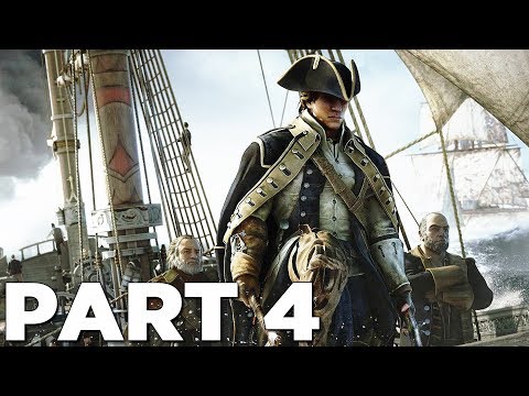 ASSASSIN'S CREED 3 REMASTERED Walkthrough Gameplay Part 4 - KANIEHTÍ:IO (AC3)