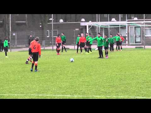 14 feb 2015 DSO Ultrajectum D1 - VV De Meern D3 com 2-3 Doelpunt Daan (afgekeurd wegens buitenspel)