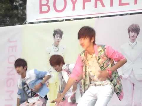 120617 Boyfriend Guerilla Showcase Don't Touch My Girl (Jungmin focus)