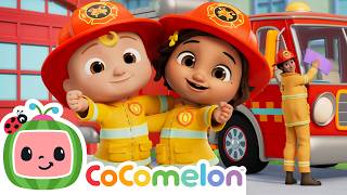 Download lagu Fire Truck Song 🚒 | Dance with Nina & JJ | Let's Move with CoComelon Nursery Rhymes & Kids Songs mp3