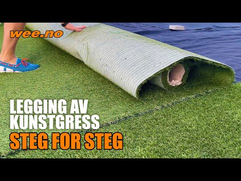 Montering av kunstgress | wee.no