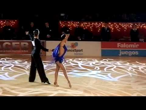 Nikolay Mikadze - Yana Novikova, Spanish Open 2012, WDSF WO latin, Salou, final - rumba