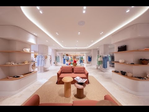 Agencement du flagship Mango à Paris Opéra