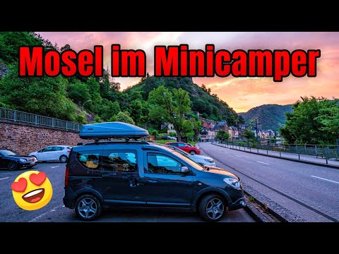 An die Mosel 😍 im Dacia Dokker Minicamper Camper Van 🚐