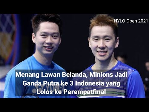 HYLO Open 2021: Marcus F Gideon/Kevin S Sukamuljo vs Ruben Jille/Ties Van Der Lecq