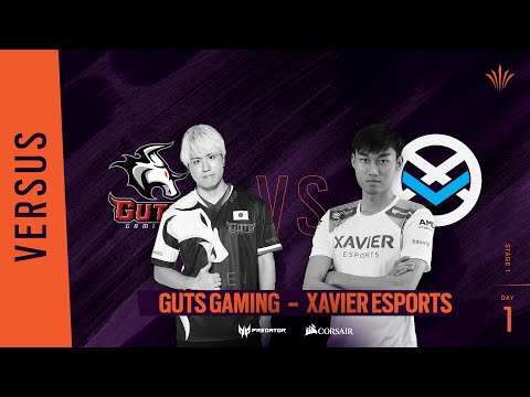 GUTS Gaming vs Xavier Esports // Rainbow Six APAC North Division - Playday #1