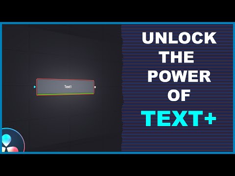 Unleash the Hidden Power of Text+ Node in DaVinci Resolve | Fusion Tutorial