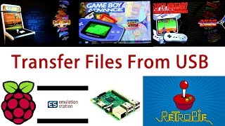 Transfer Files to Raspberry Pie With USB Flash Drive (NO WIFI Required)