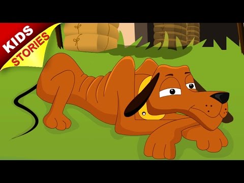 子供のための物語|オオカミと犬|キッズストーリー|英語版 アノンキッズ