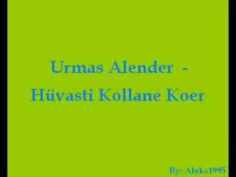 Urmas Alender - Hüvasti Kollane Koer