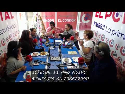 PROGRAMA ESPECIAL DE AÑO NUEVO - FM EL PORTAL 89.1 - RIO TURBIO