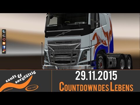 Auf die sanfte Tour: ETS2 + Podcast "sanft & sorgfältig" 29.11.15 [deutsch] [720p]