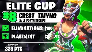 エリート カップ 予選８位とってきた！【フォートナイト/Fortnite】
