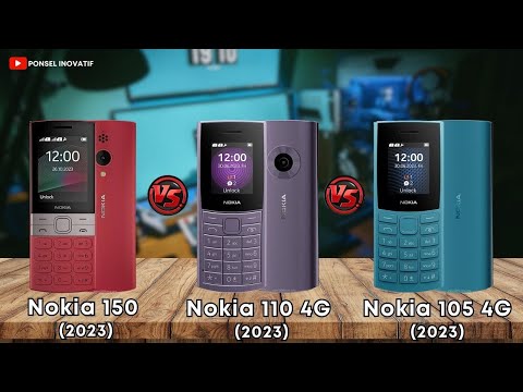 Nokia 150 (2023) Vs Nokia 110 4G (2023) Vs Nokia 105 4G (2023)