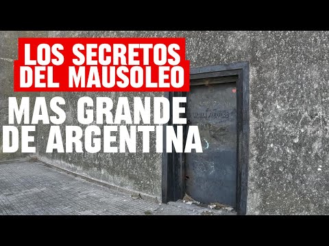 El Mausoleo mas Grande de Argentina está abandonado en Córdoba