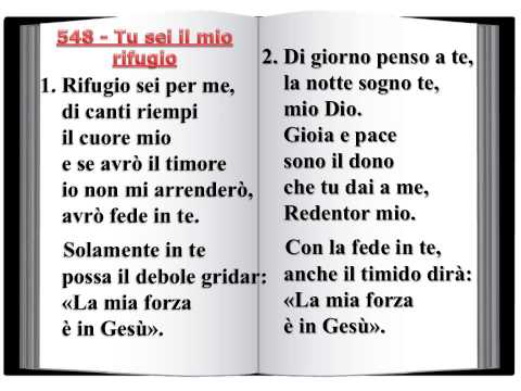 548 Tu sei il mio rifugio - Innario Chiesa Cristiana Avventista del Settimo Giorno 2014