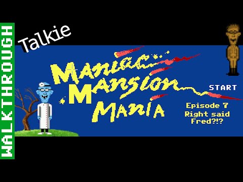 Maniac Mansion Mania Episode 007: Right said Fred!?! (Talkie) Lösung (Deu) (PC, Win) - Unkommentiert