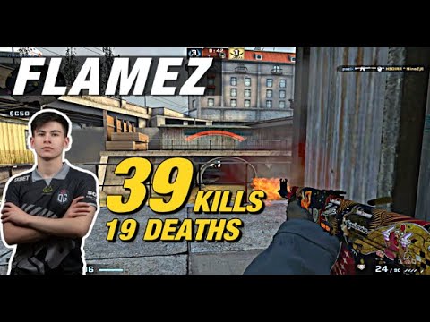 Flamez overpass game (39 kills) CSGO Flamez POV